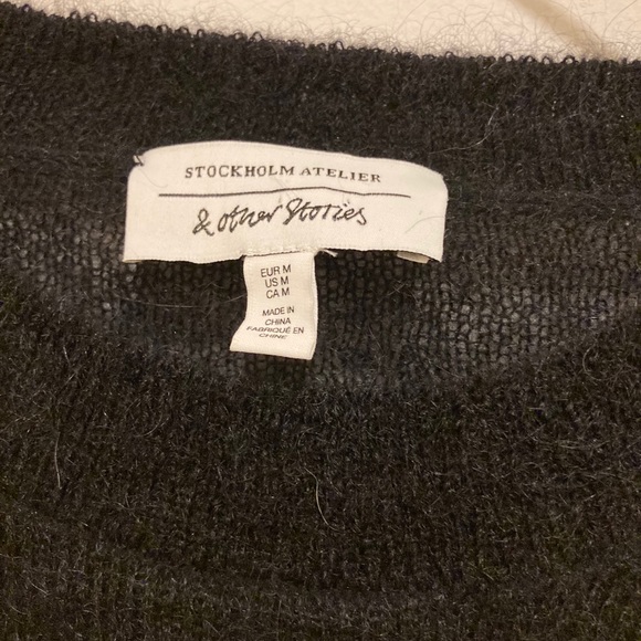 & Other Stories black and white Sweater - Picture 4 of 4